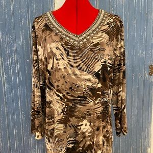 Excellent used condition, large fancy tunic